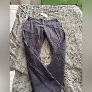 Perk Men's blue Gray feel good slim stretch chinos 35/32 new high quality